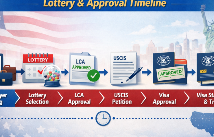 H1B Visa Process Step-by-Step Application, Lottery & Approval Timeline